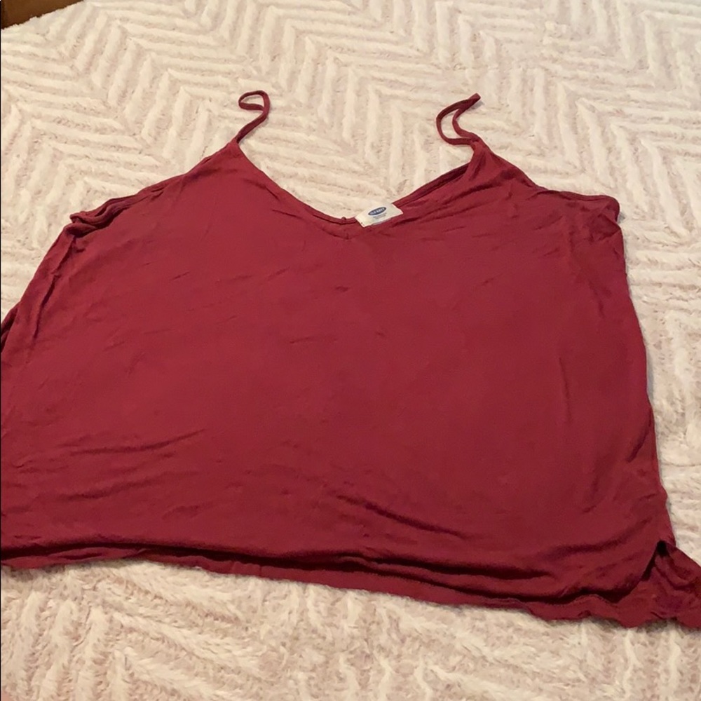 Maroon Old Navy Tank Top